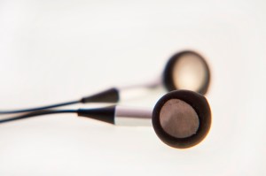 close up of hedphones